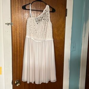 bridesmaid dress- light pink